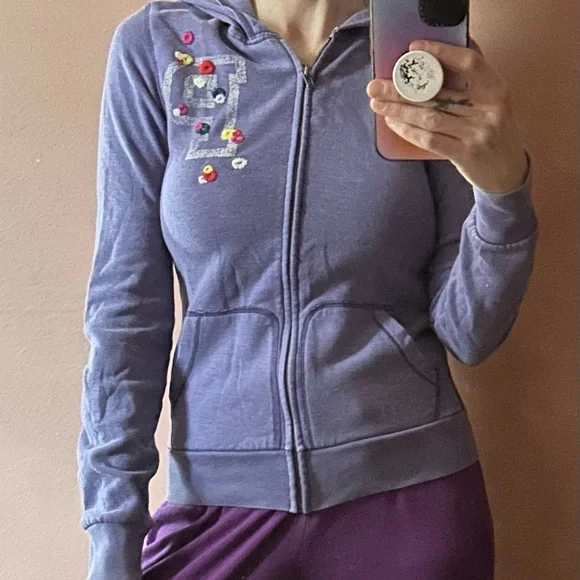 PINK Victoria's Secret Purple Hoodie